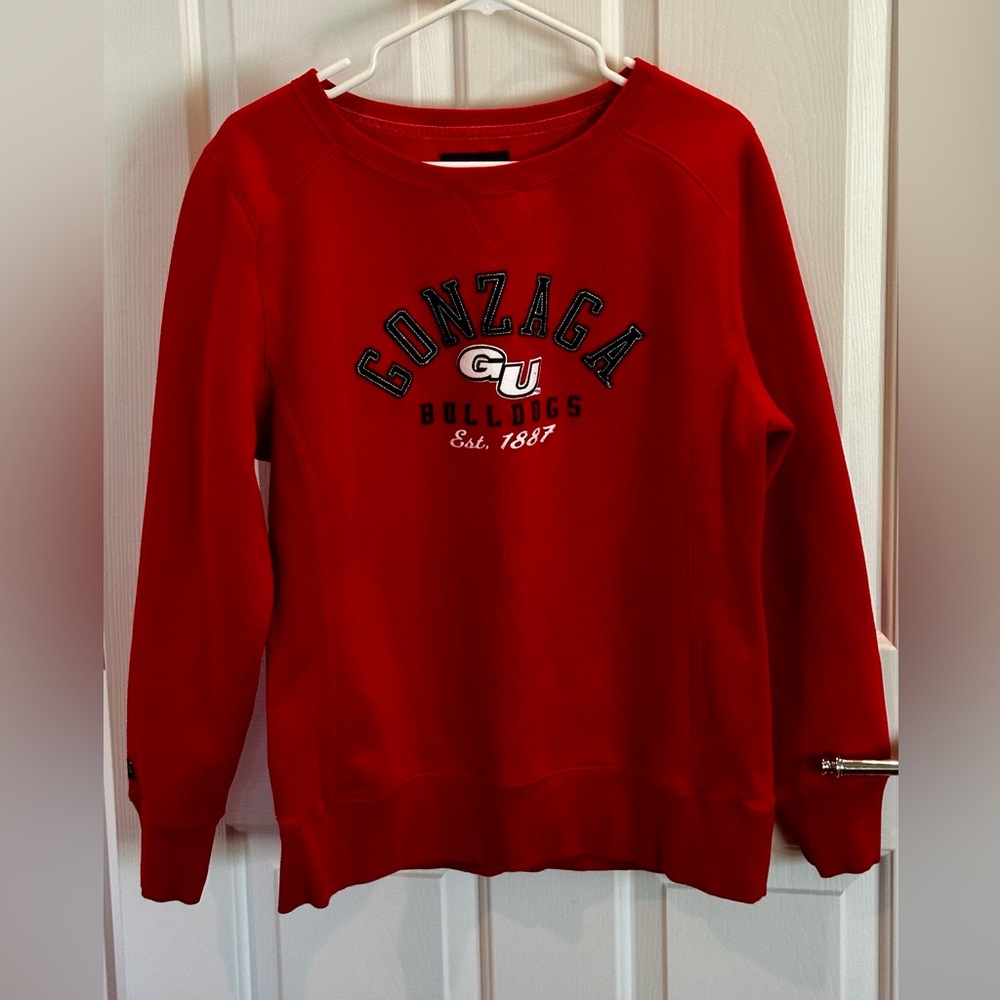 Vintage Jansport GONZAGA Bulldogs Sweatshirt Large Unisex CLEAN No Stains/Holes